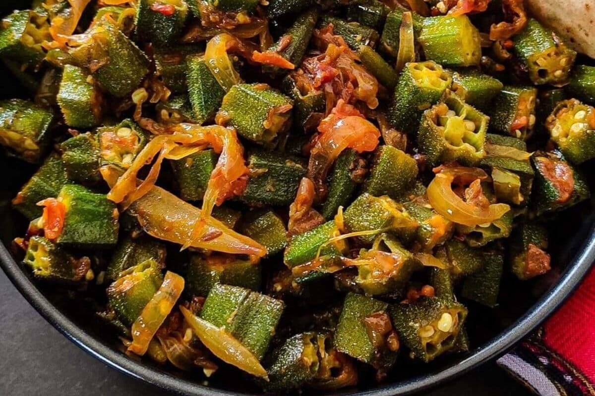 BHINDI MASALA (NO ONION/NO GARLIC)
