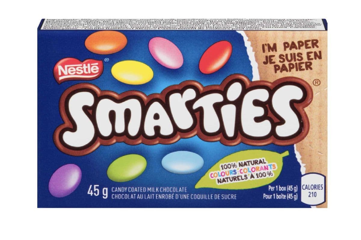 Smarties Regular Candy (Box) (180 Cal)