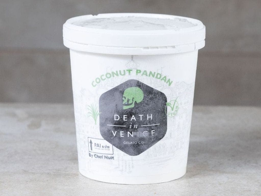 Coconut Pandan Gelato