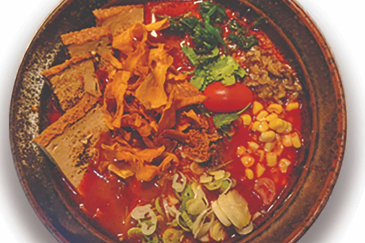8. Spicy Tofu Green Ramen