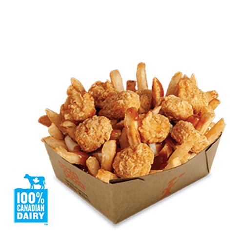 Popcorn Chicken Poutine