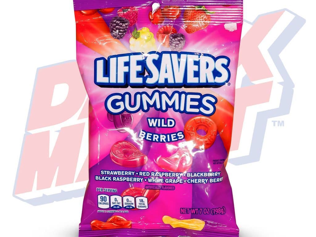Lifesavers Gummies Mix Berry Peg Bag - 7oz