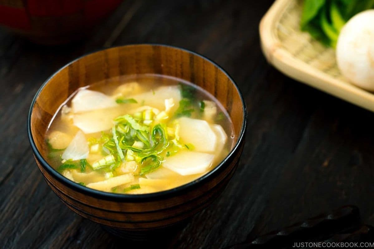 2. Vegetable Miso Soup