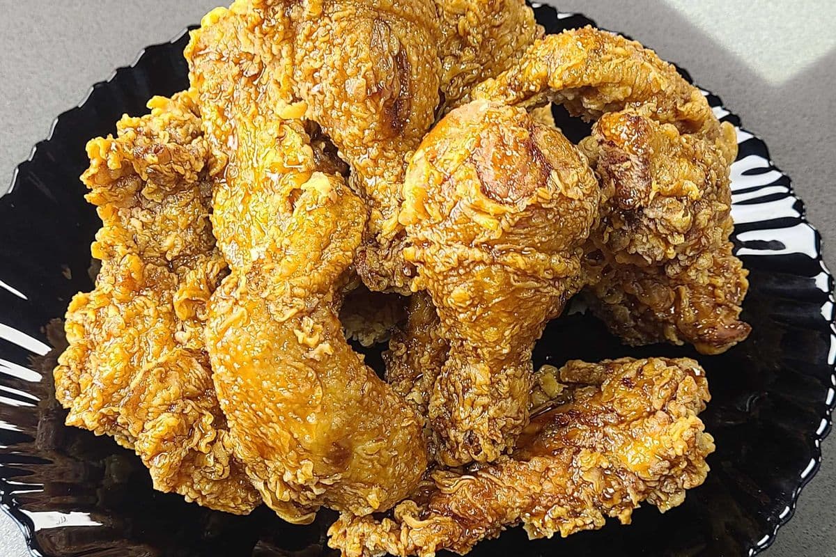 Fried Chicken with Sweet Soy sauce