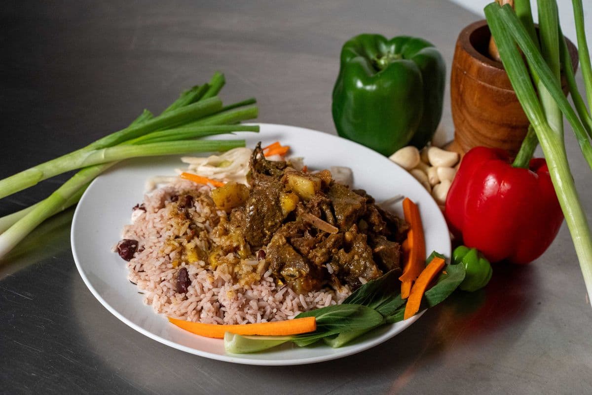 Large Curry Goat