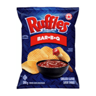 Ruffles BBQ Chips (1 Bag x 200g)