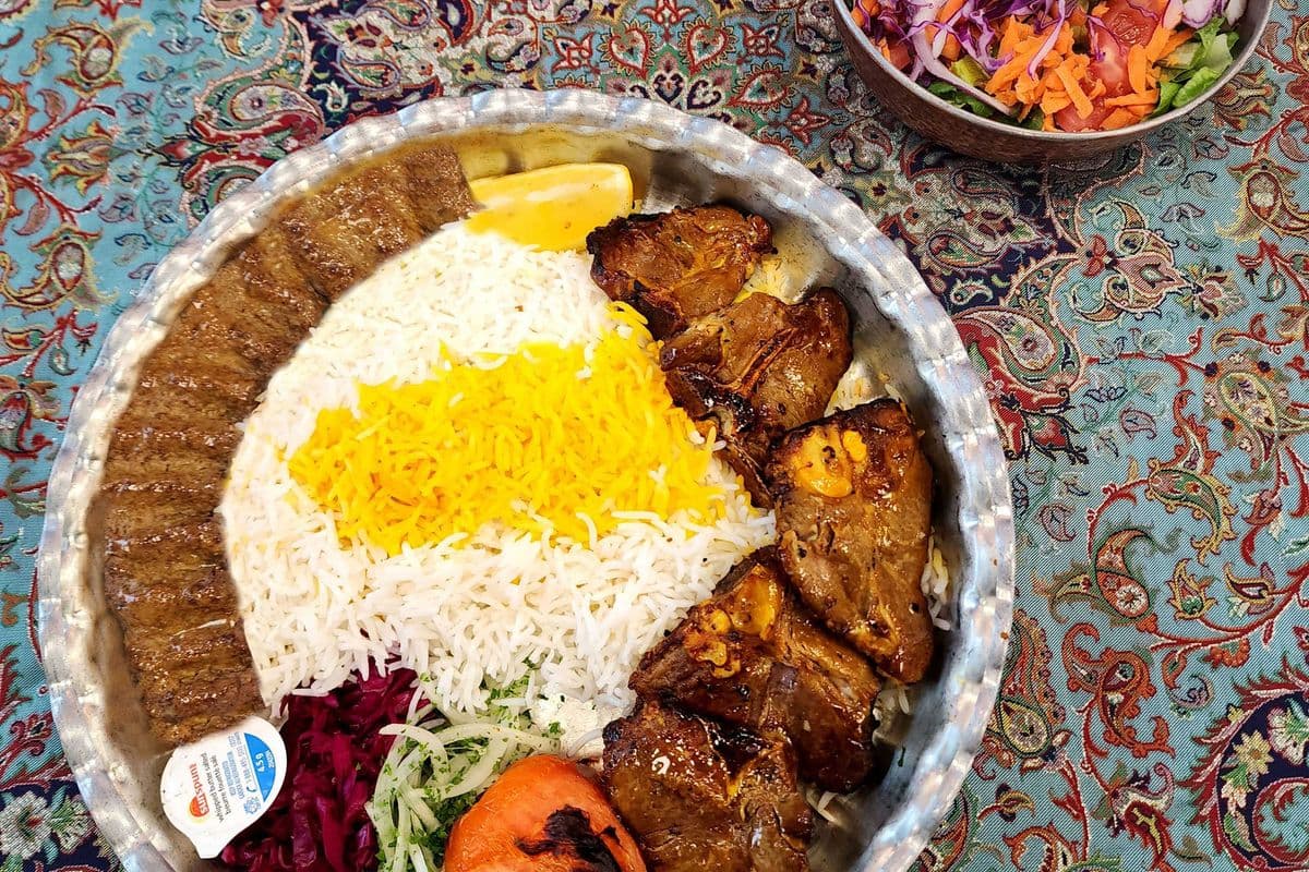 Lamb and Koobideh Kabob