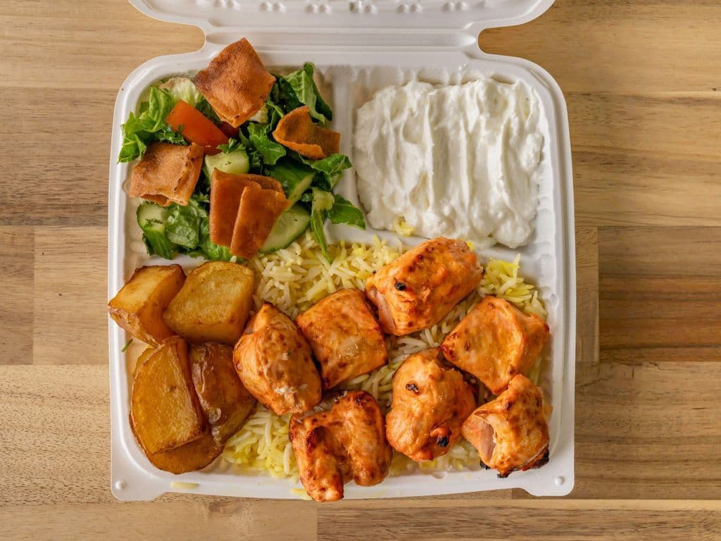 Chicken Shish Tawouk Plate