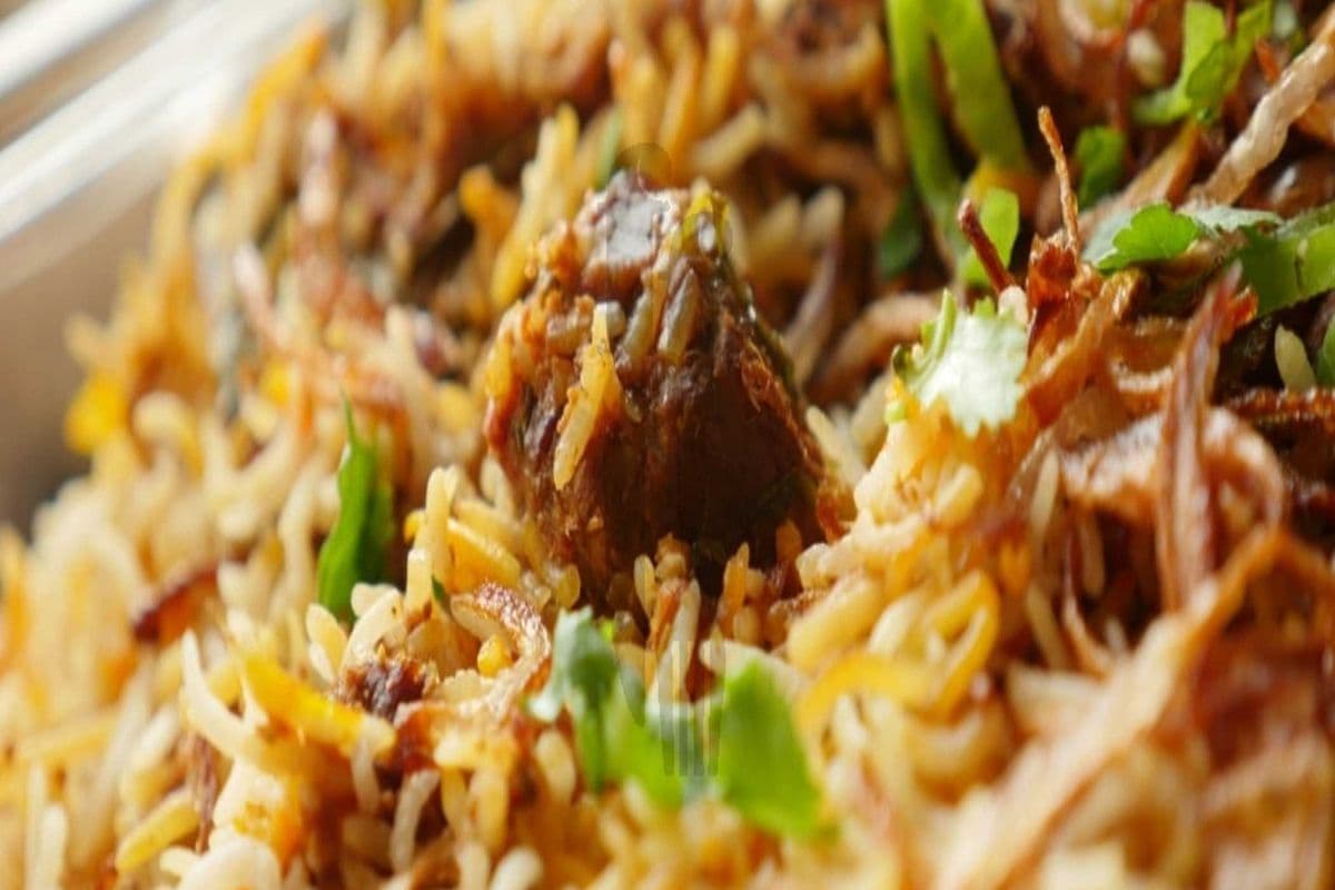 Beef Steak Biryani (Boneless, Gluten-free, Halal)
