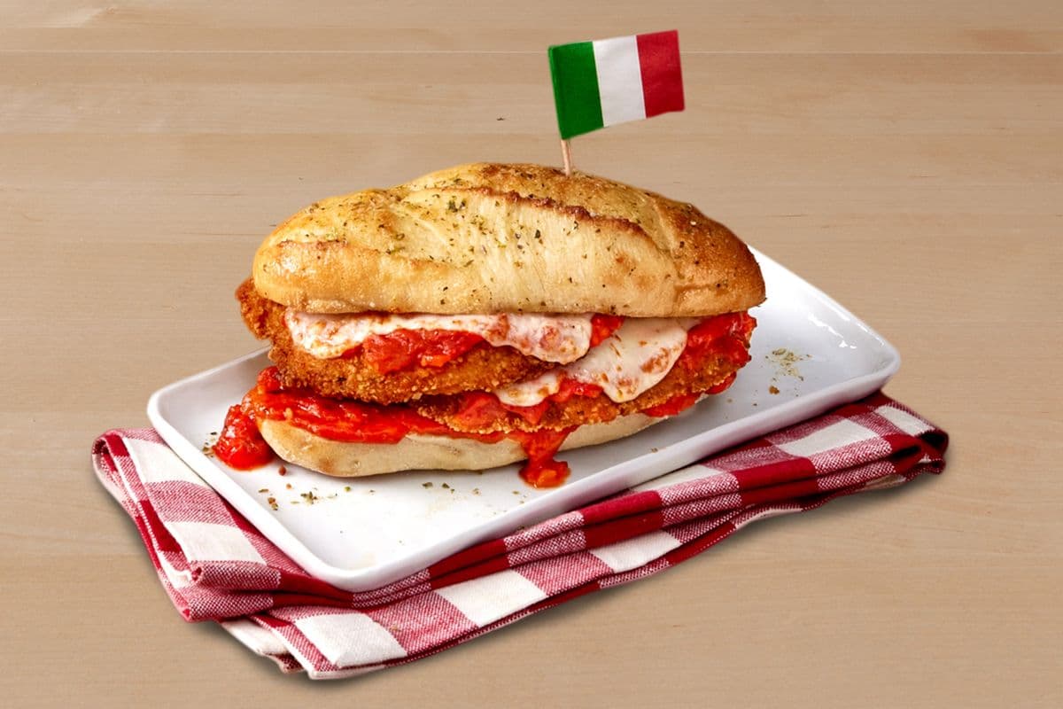 Veal Parm Hero Sandwich