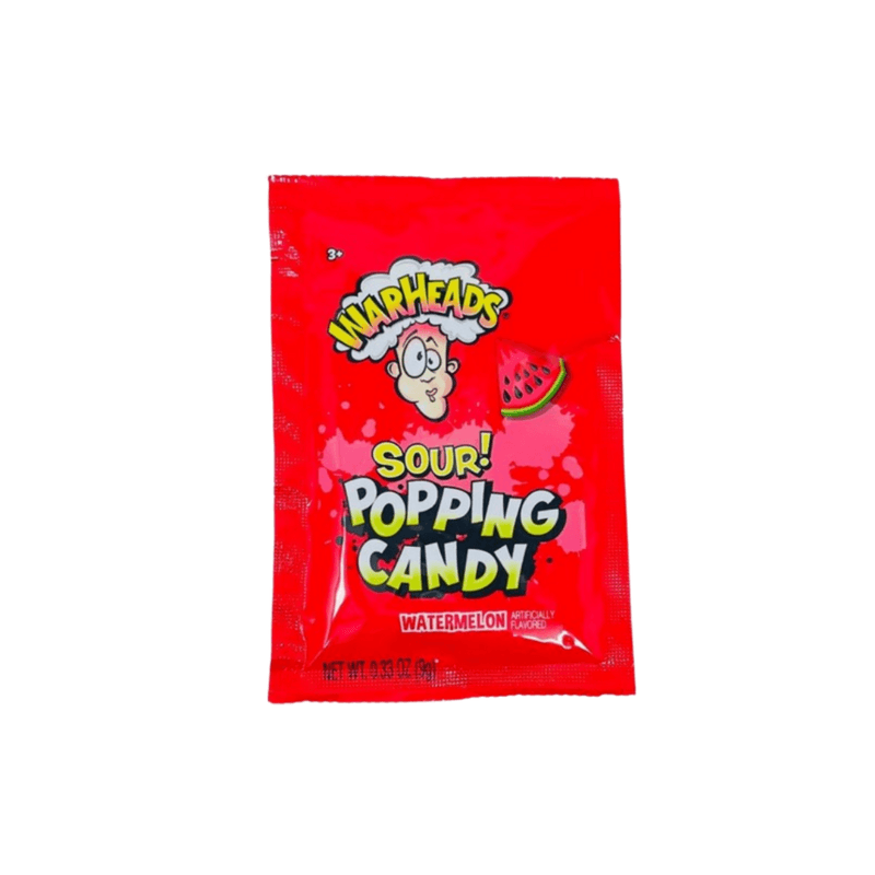 Watermelon Warheads Sour Popping Candy - USA (0.33oz)