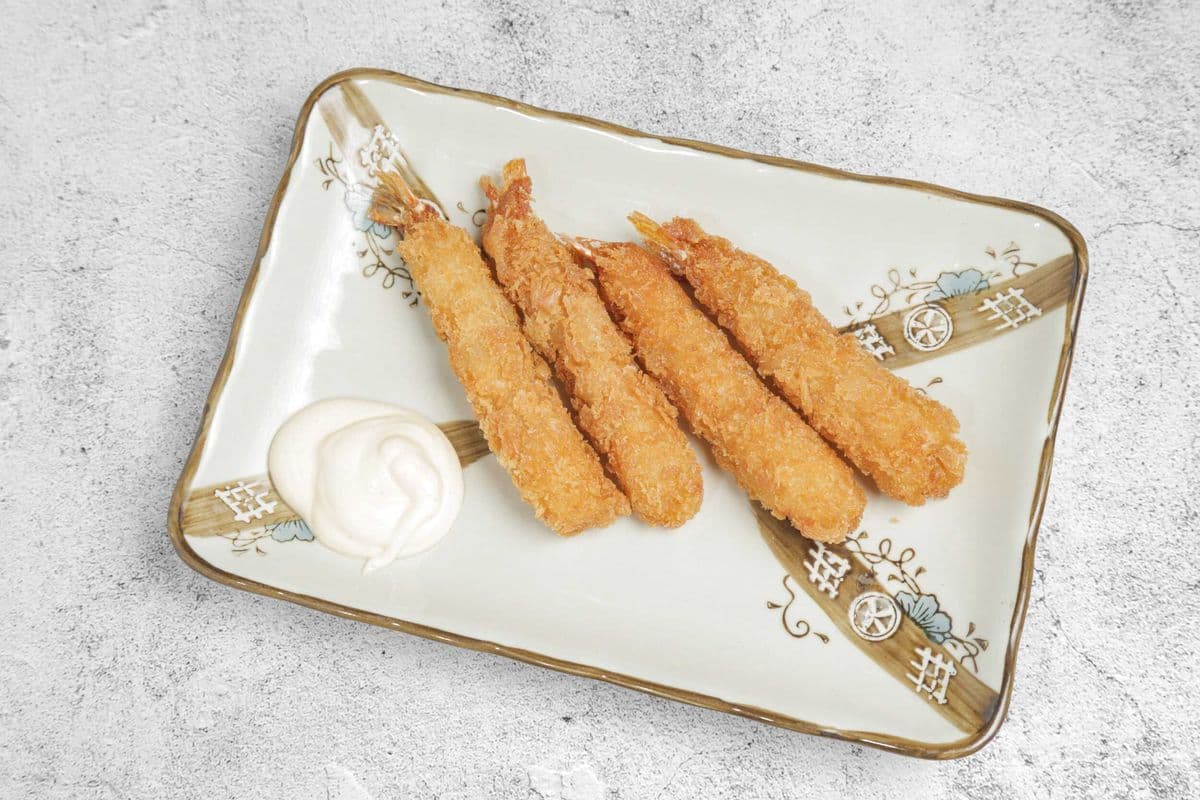 10. Crevettes tempura (4 mcx)