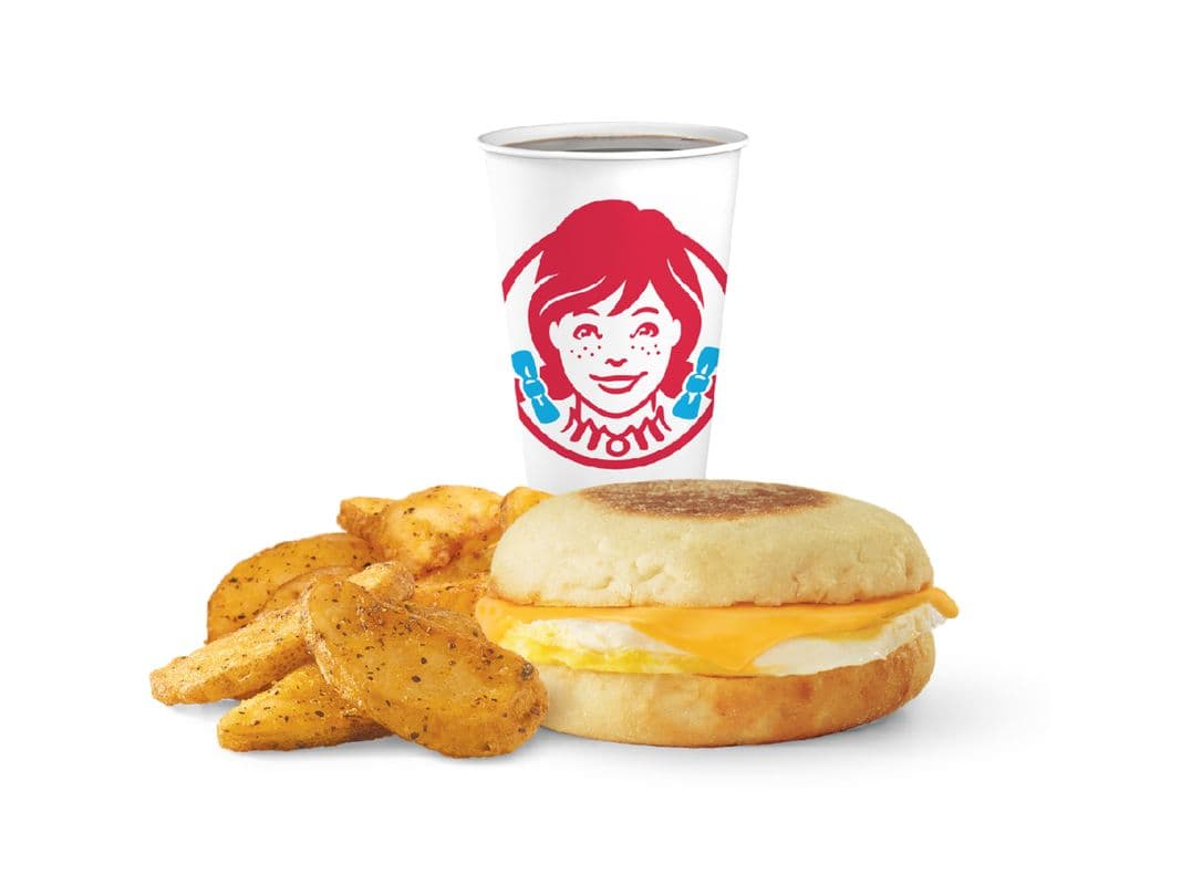 Egg & Cheese English Muffin Combo - Medium