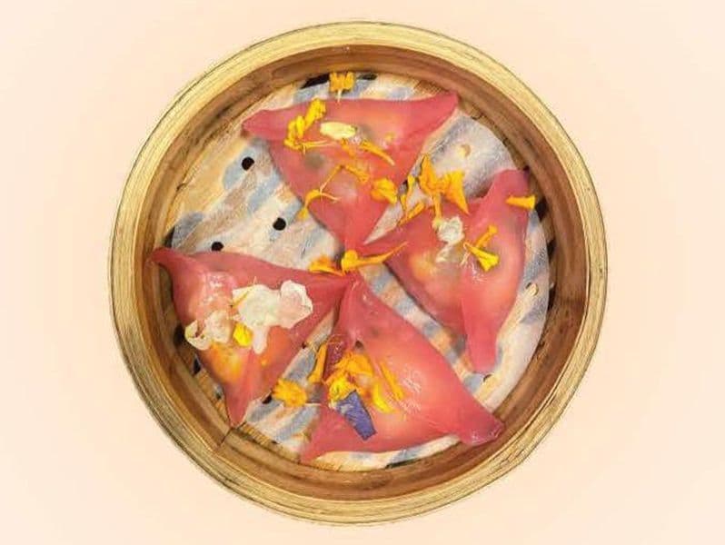 (C01) Shrimp Dumplings (4pcs) (C01) 水晶虾饺皇 (4pcs)