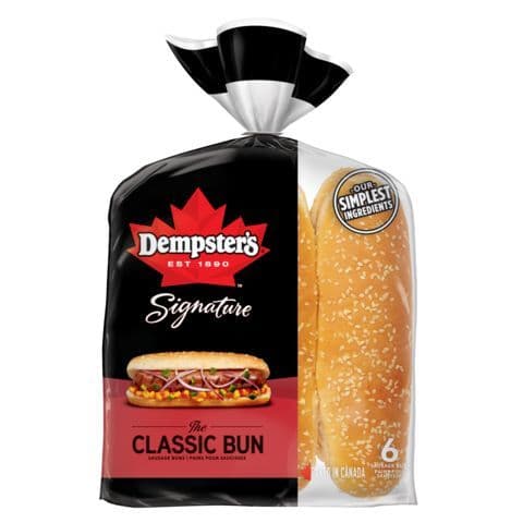 Dempster's Signature Classic Sausage Bun 6pc
