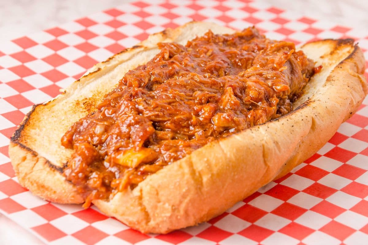 Signature Sauce Pulled Pork Sandwich