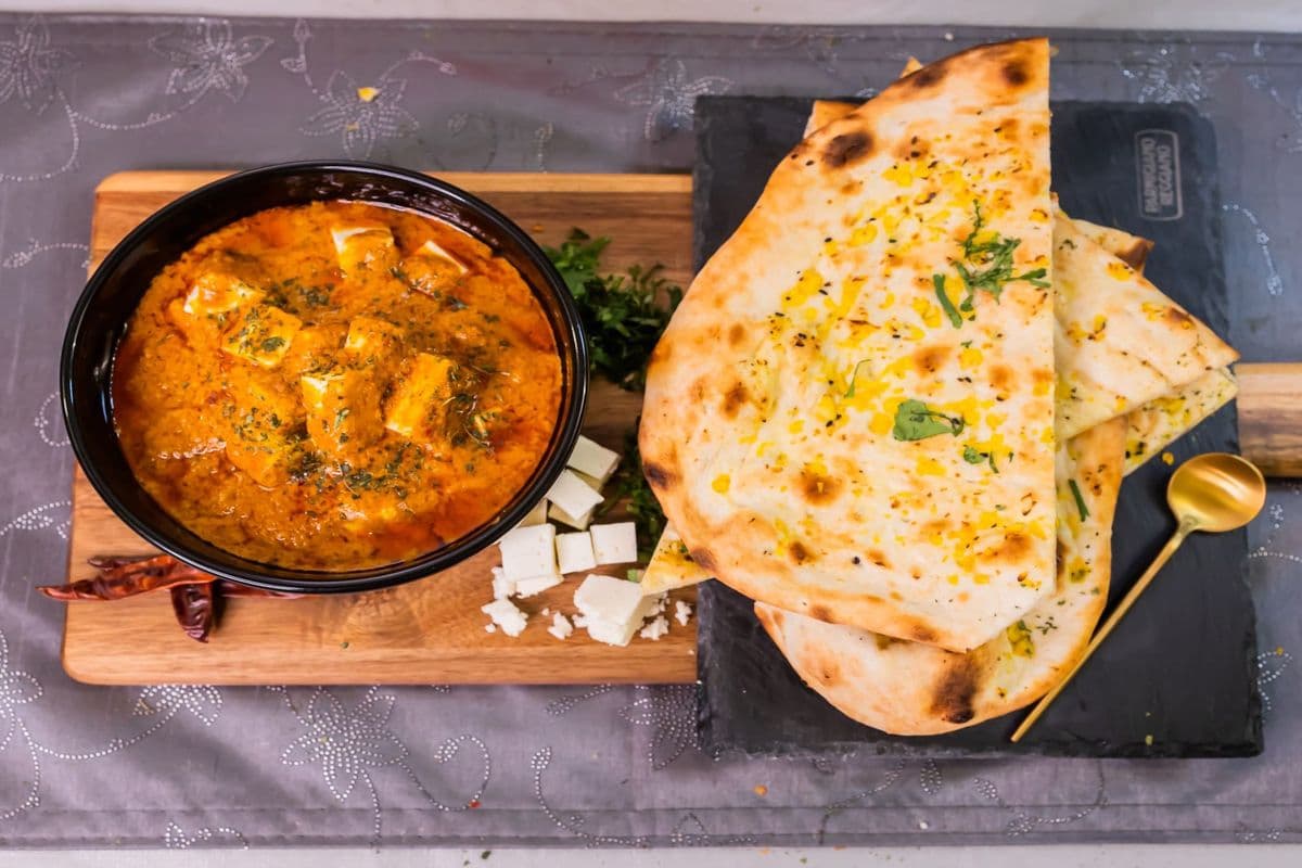 Veg Curry with Naan