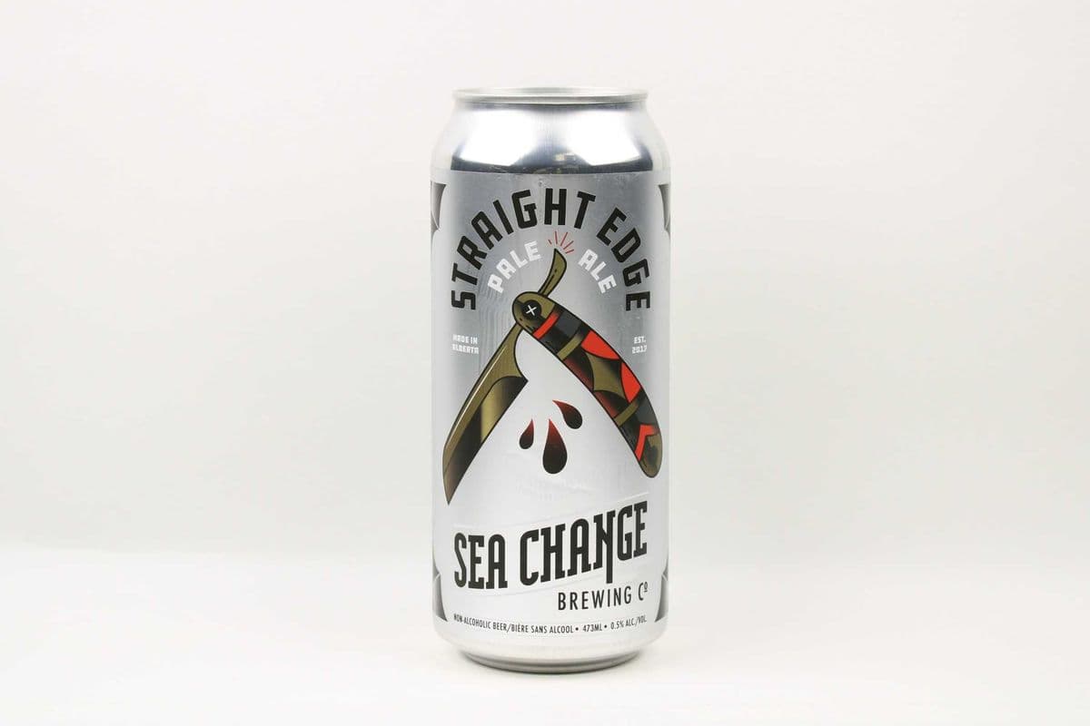 Sea Change Straight Edge Pale Ale Non-Alcoholic (1 x 473 ml)