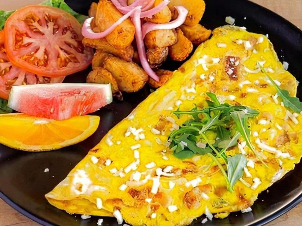 Omelette Jambon & Cheddar