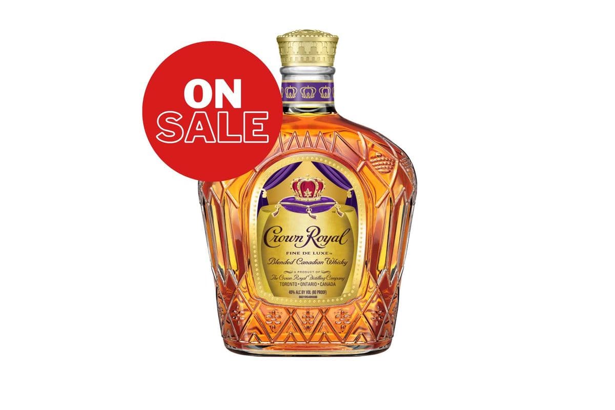 Crown Royal (1 x 750 ml Bottle)