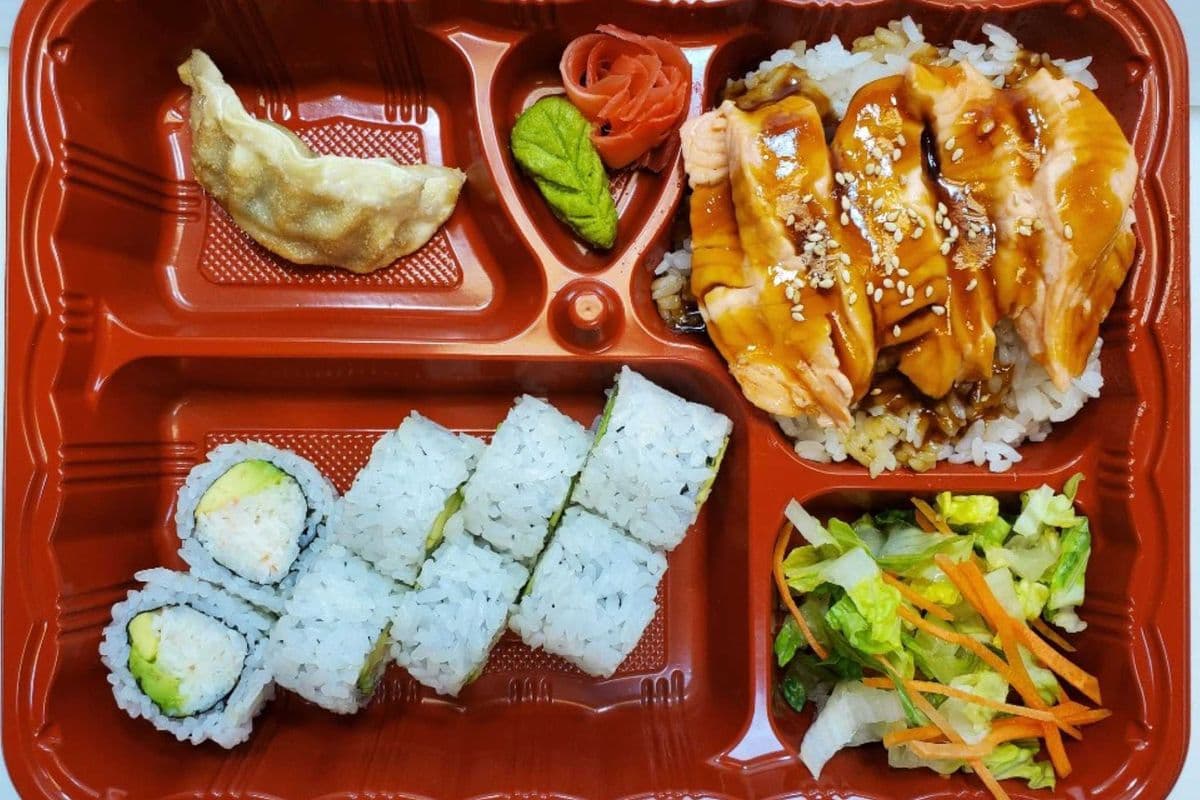 Salmon Bento