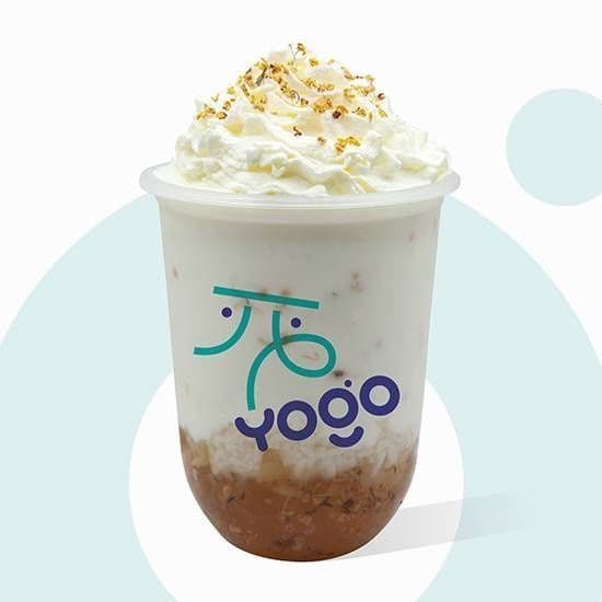 Rice Wine W. Osmanthus Jello Yogurt Slush