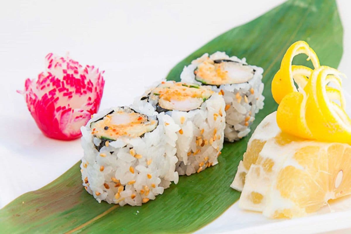 Crevette Tempura Épicé(6mcx)/Spicy Tempura Shrimp(6pc)-Hosomaki