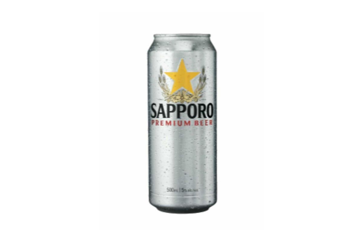 Sapporo Premium Lager (6 x 355 ml Bottles)