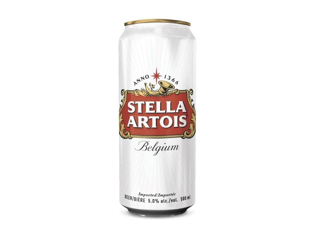 Stella Artois, 473ml beer (5.0% ABV)