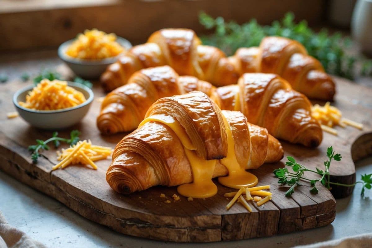 DAILY SPECIAL- CHEDDAR MINI CROISSANTS