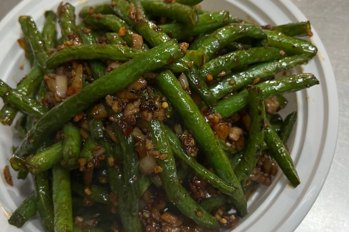 Fried Pork with Green Beans干扁四季豆
