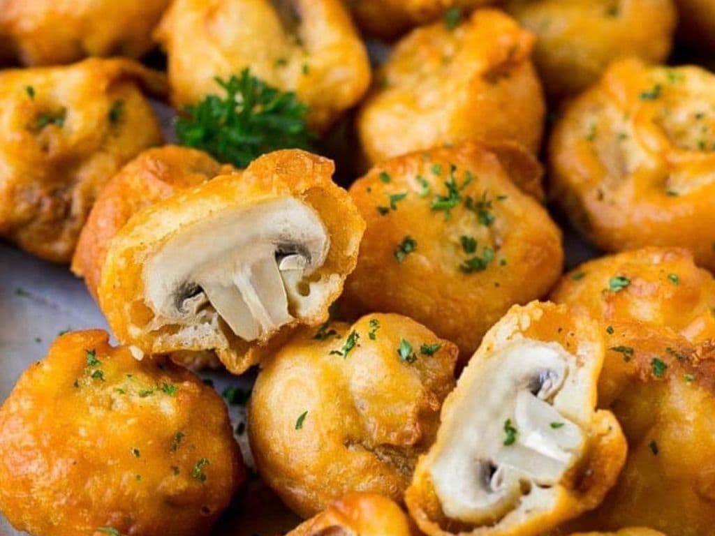 Deep Fried Mushrooms