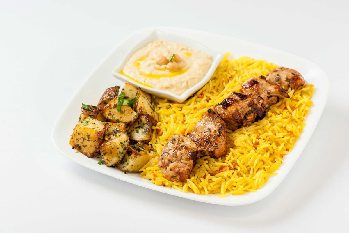 Sheesh Tawouk Platter