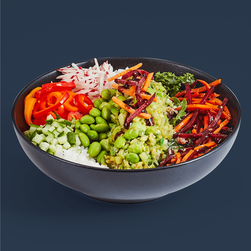 Poké Végétarien Asiatique / Asian Vegetarian Poke Bowl