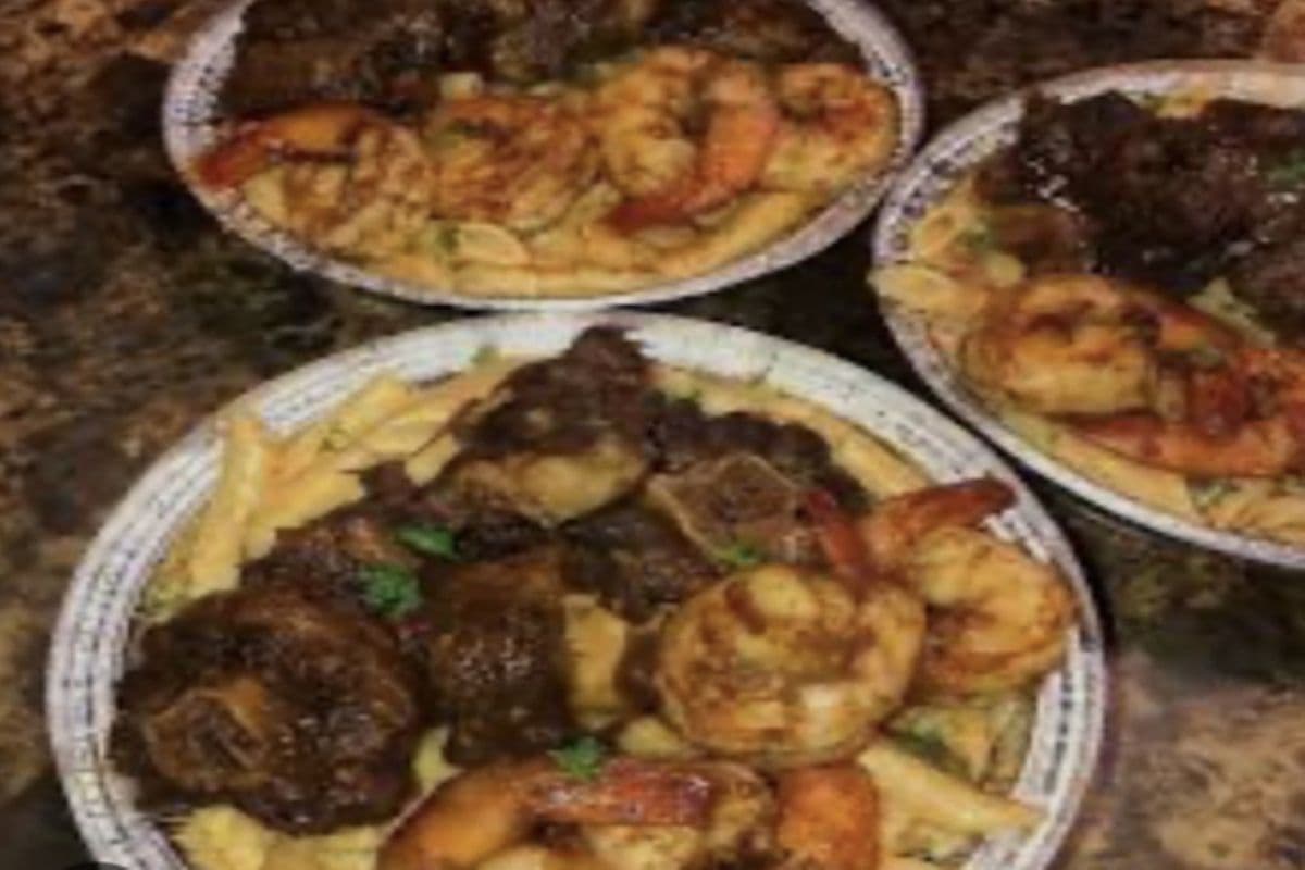 Oxtail and Shrimp Combo