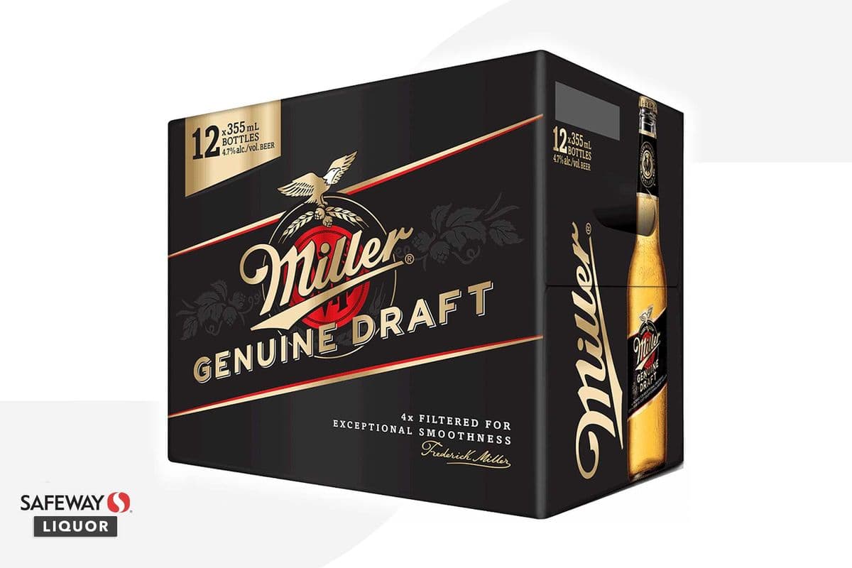 Miller Genuine Draft (12 x 355 ml)