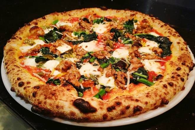 Spicy House Sausage Pizza