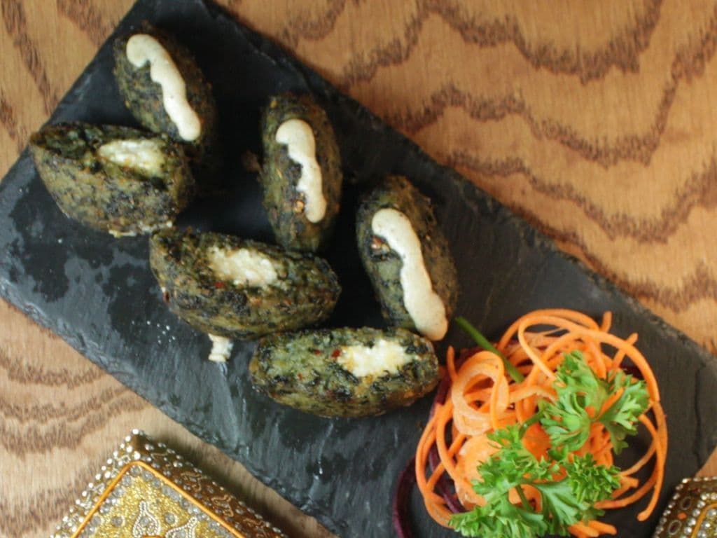 Haryali Palak Kebab (3pcs)