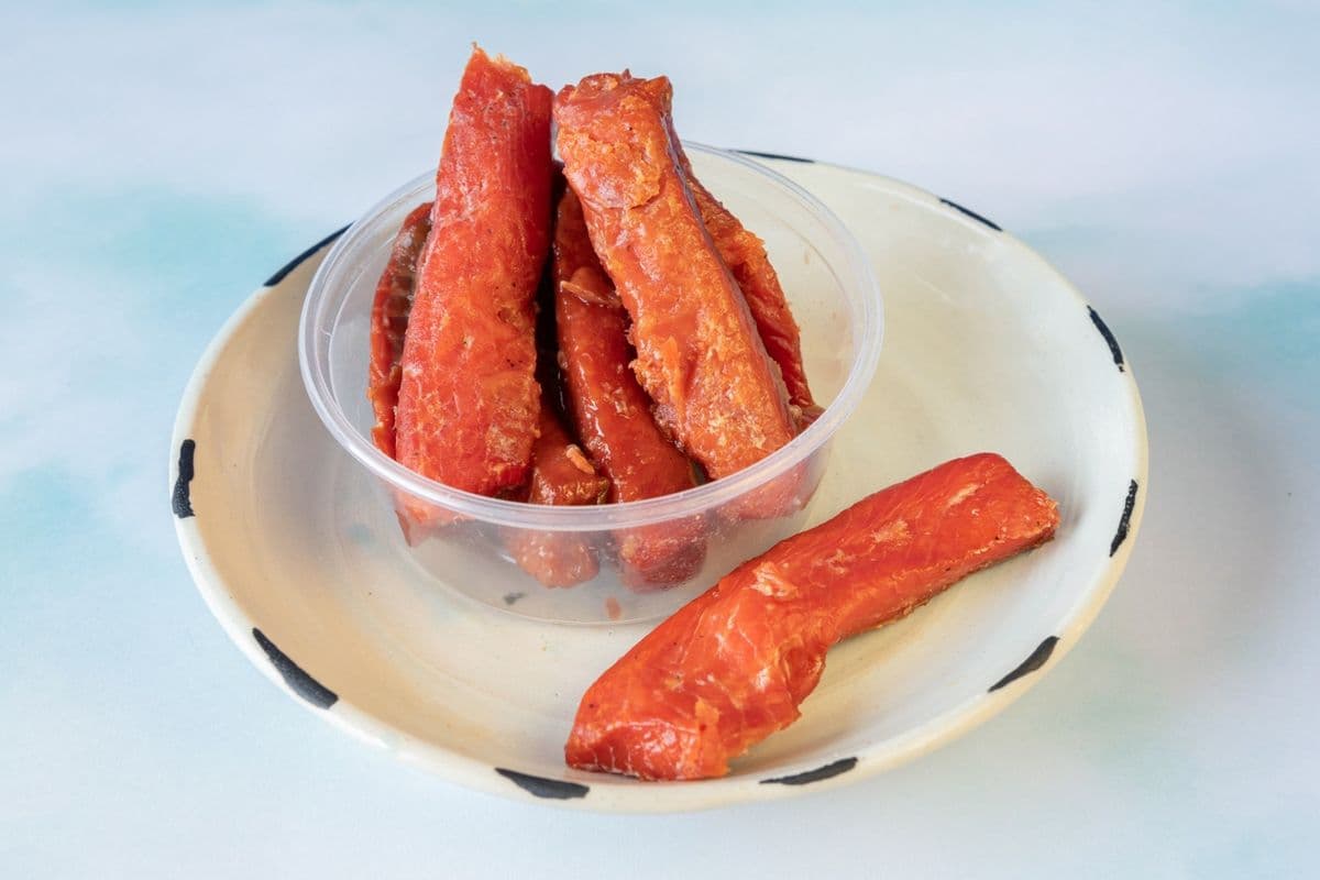 7 Seas Smoked Wild Sockeye Salmon Candy Strips (454 g) (Alaska)