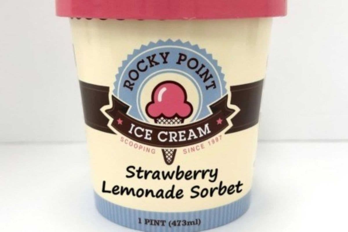 Strawberry Lemonade Sorbet Pint