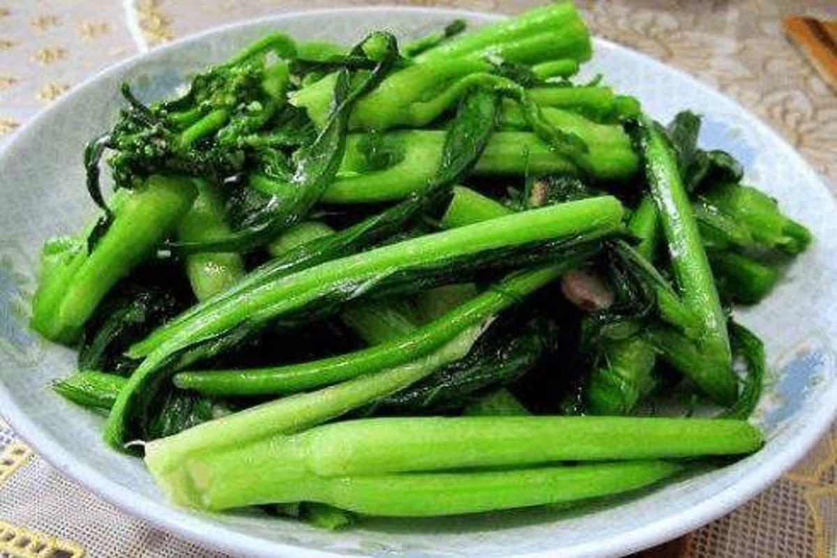 Boiled vegetables 燙青菜