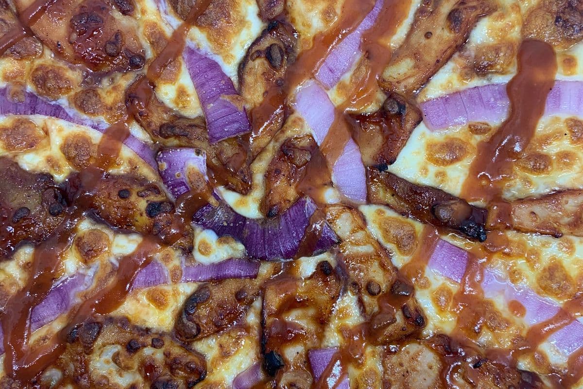 Small BBQ Chicken Pizza
