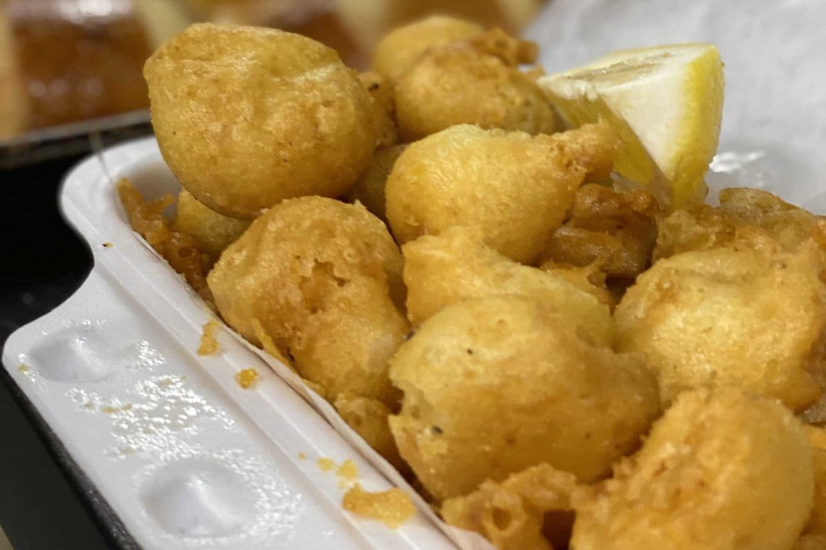 Deep-Fried Scallops