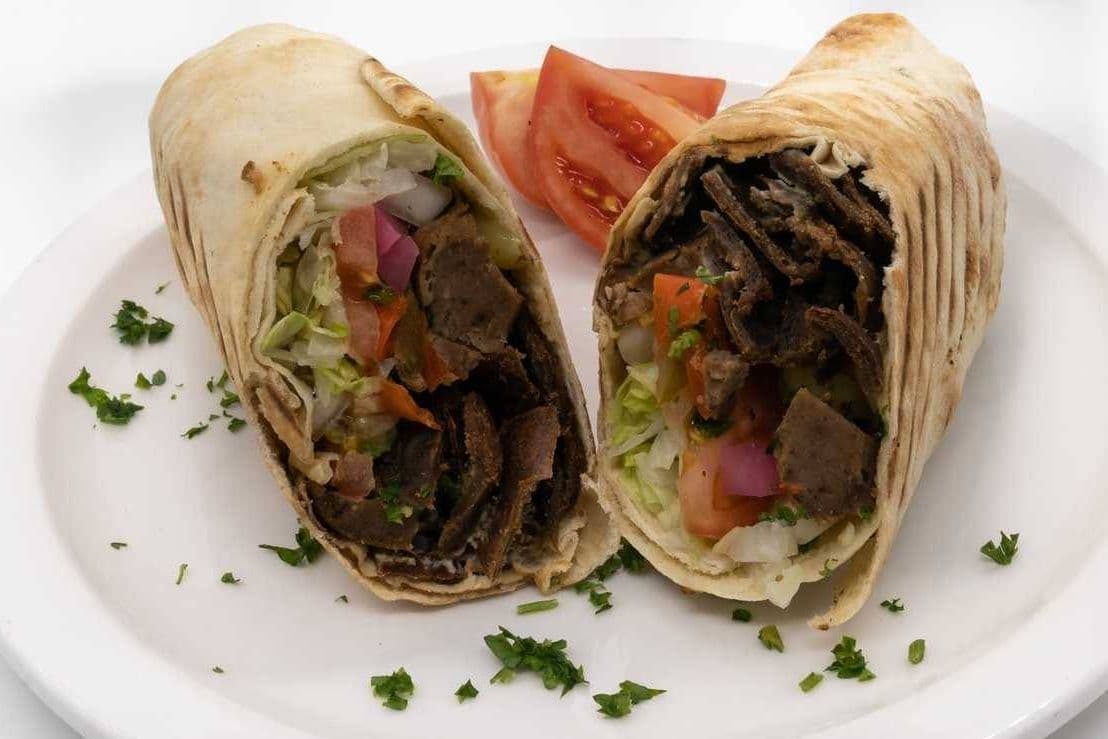 Beef Donair Wrap
