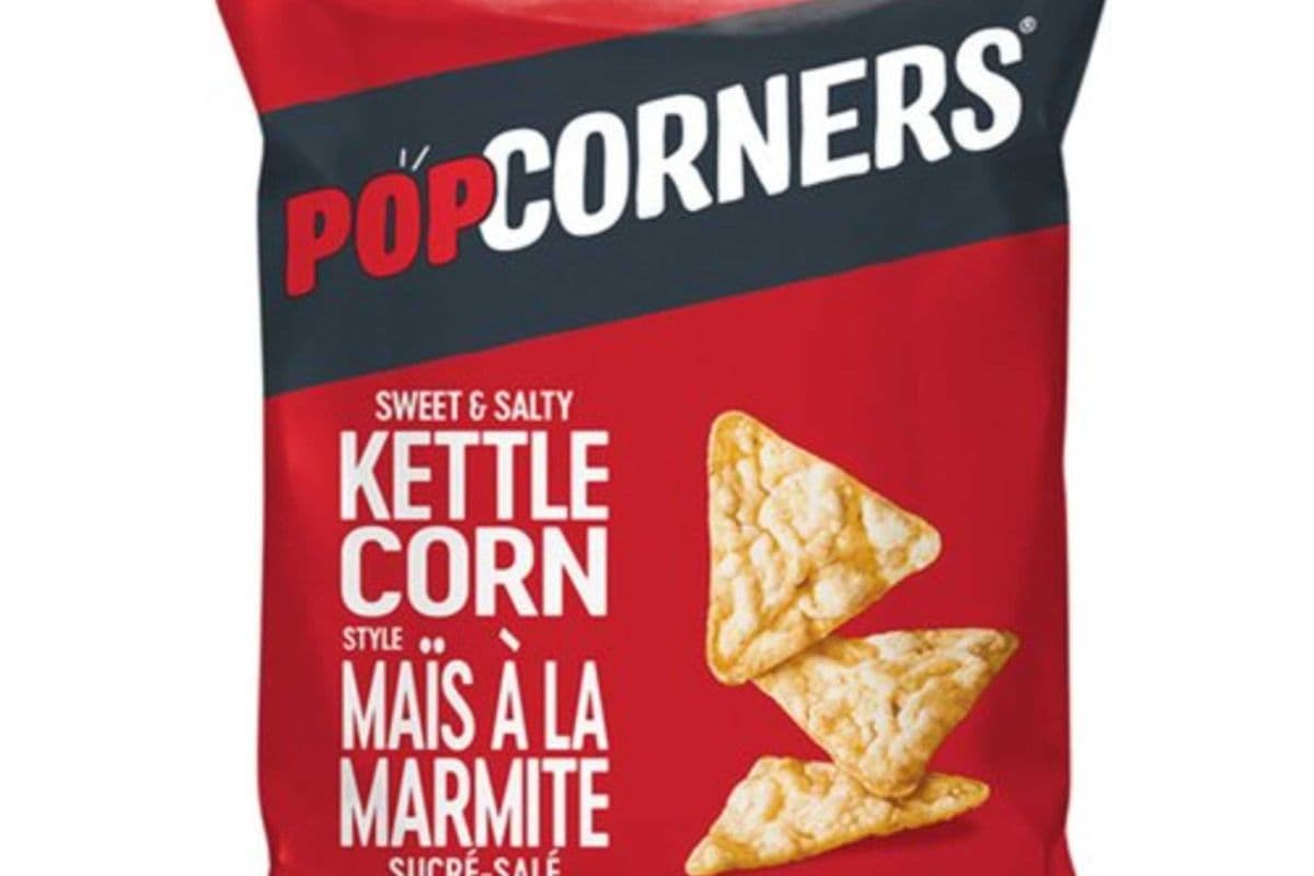 Popcorners Kettle Corn Style flavoured popped-corn chips 142g