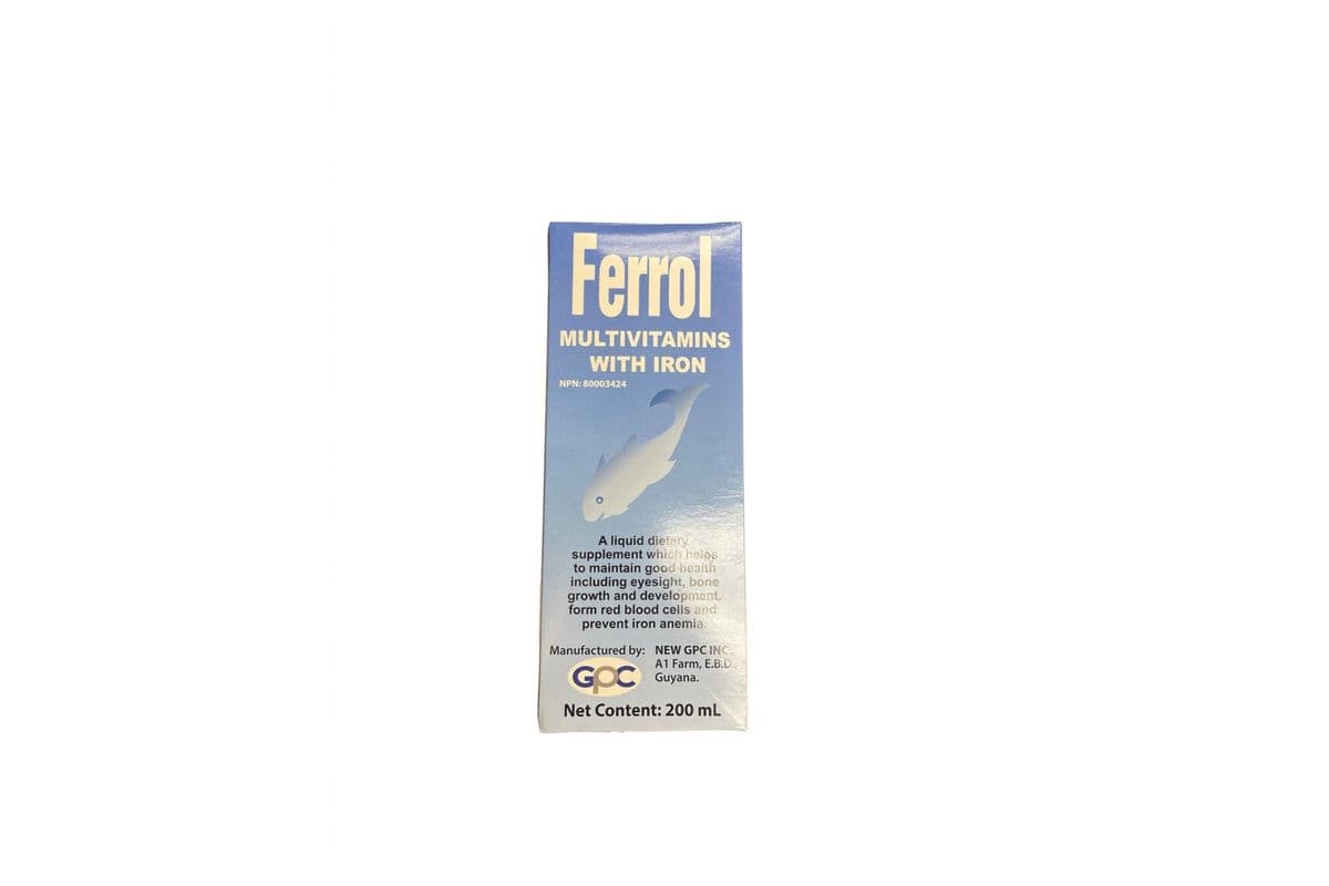 Ferrol Tonic W/iron Compound Dietary Supplement (200 ml)