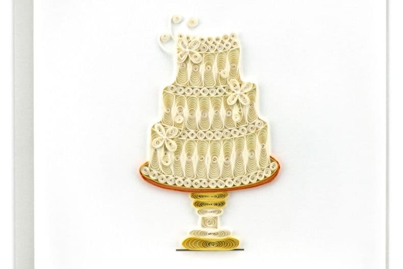Wedding Cake Card LV215