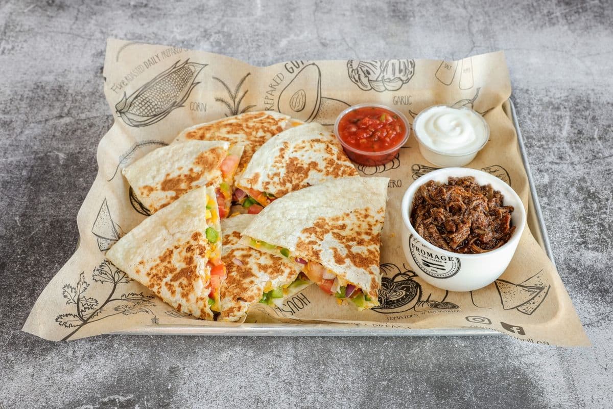 Barbacoa Quesadilla Combo