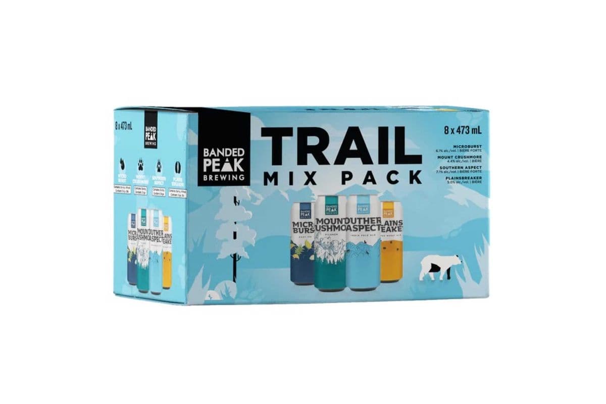 BANDED PEAK TRAIL MIX 8 PACK (1 x 473 ml ( 8pack))