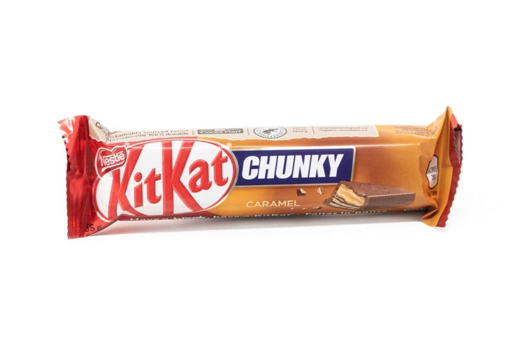 Kit Kat chunky au caramel (42 g) / Chunky Caramel Kit Kat (42 g)